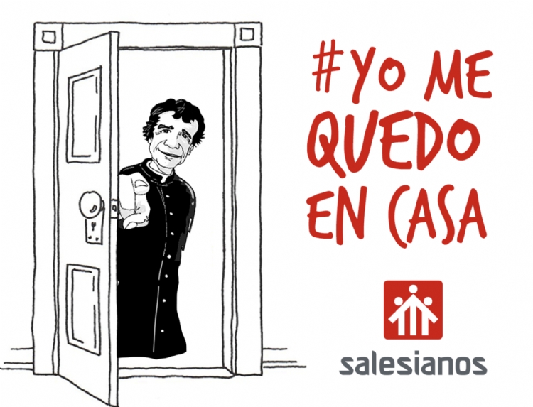 #YoMeQuedoEnCasa: los Salesianos ante la alerta por el Coronavirus