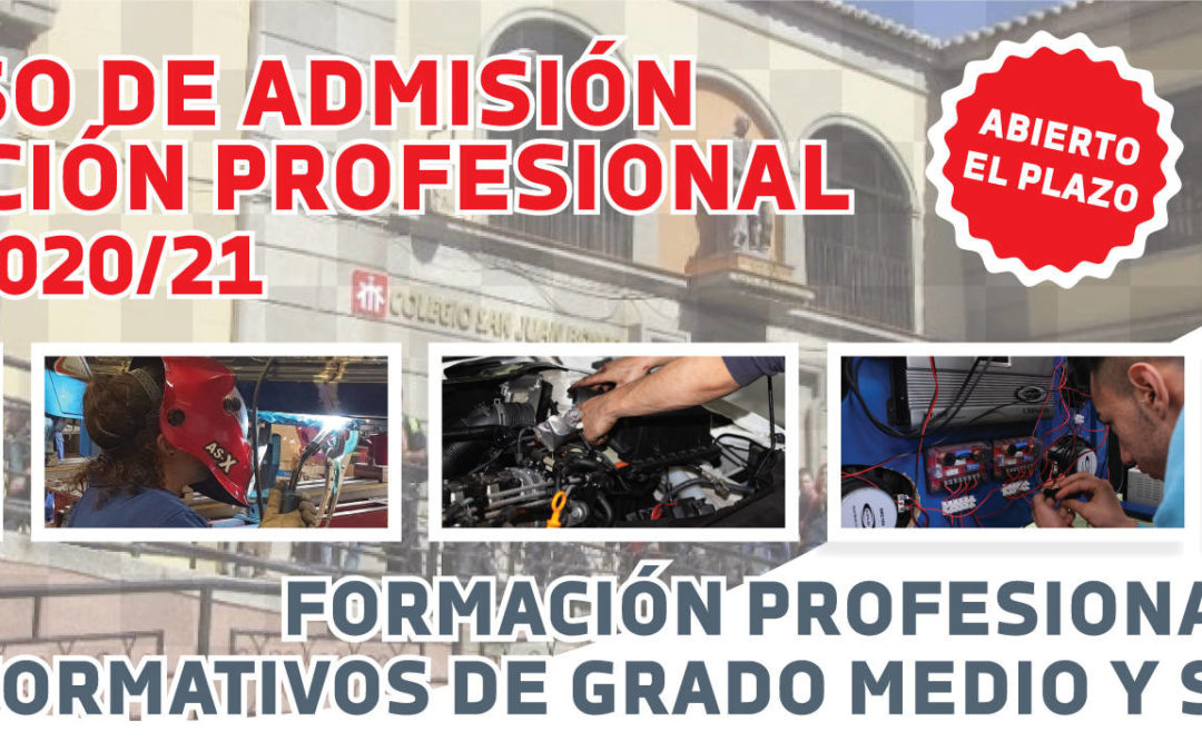 Admisión Formación Profesional 20 – 21